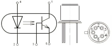 Transistor Optocoupler AOT126A for Signal Isolation