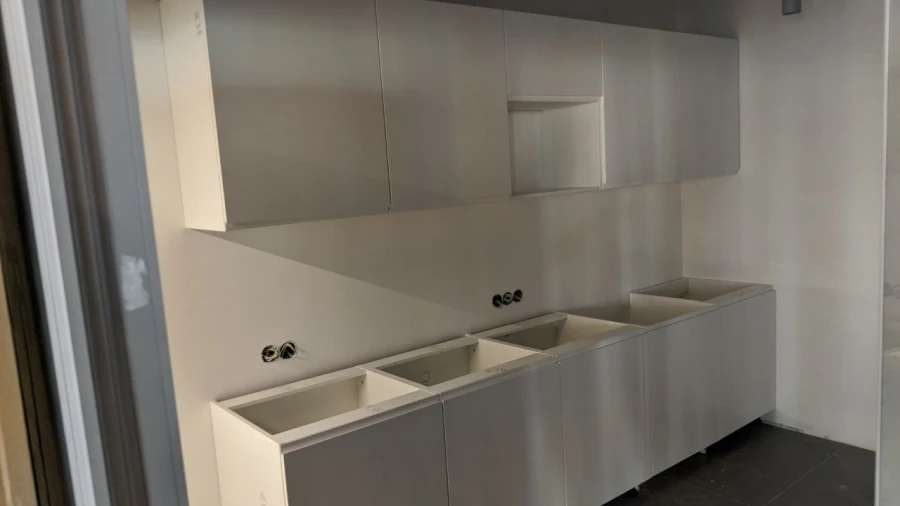 Kitchen Furniture Set made of Laminated Chipboard