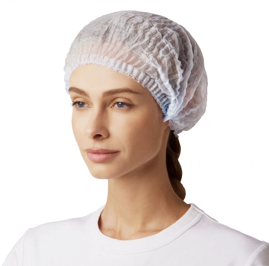 Medical Disposable Cap, Non-Woven Material "Beret" Type