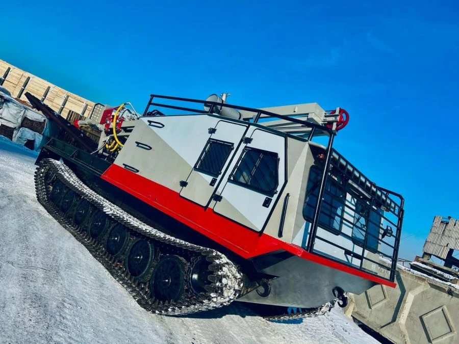 All-Terrain Crawler Vehicle TGV-7-B with Drilling Rig