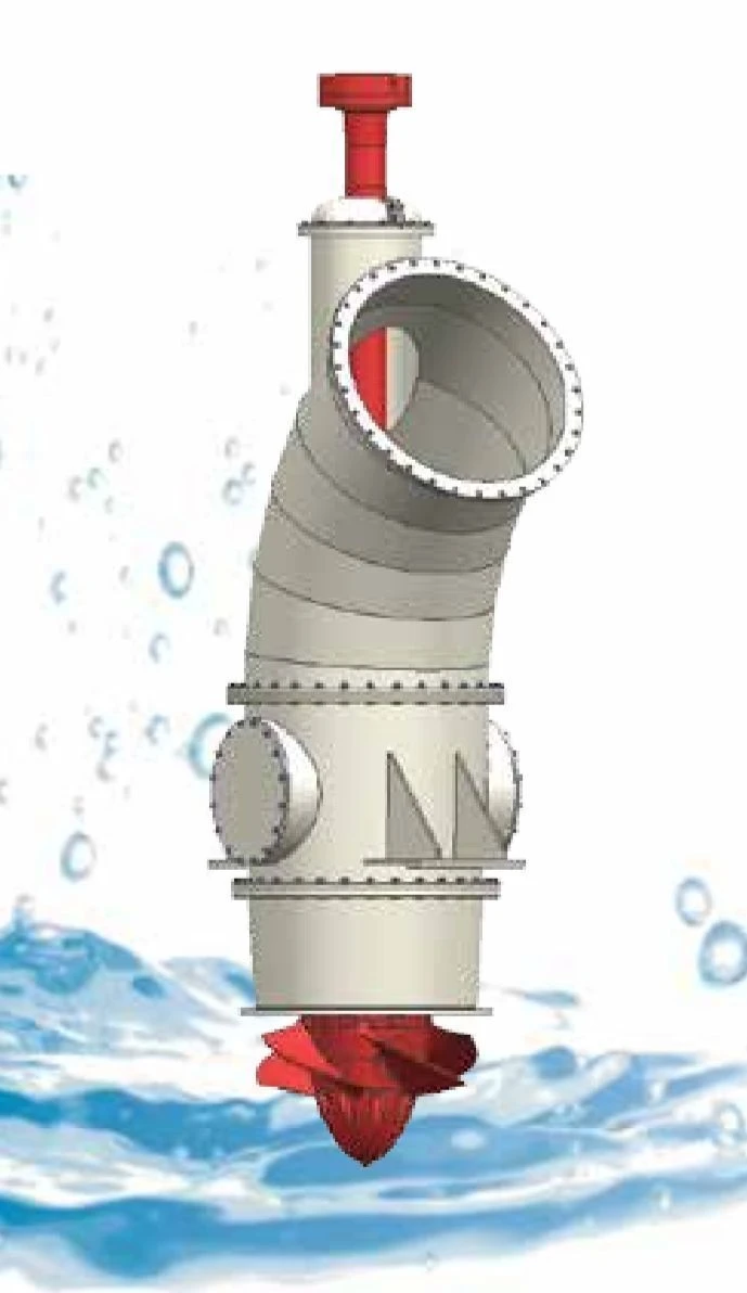 Vertical Axial Pump OВ(ОПВ)16-110 for Efficient Fluid Transfer