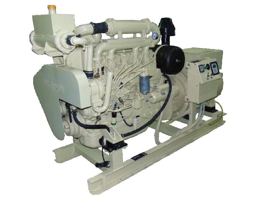 Marine Auxiliary Diesel Generator with Cooling System DG1A100/1500 M4