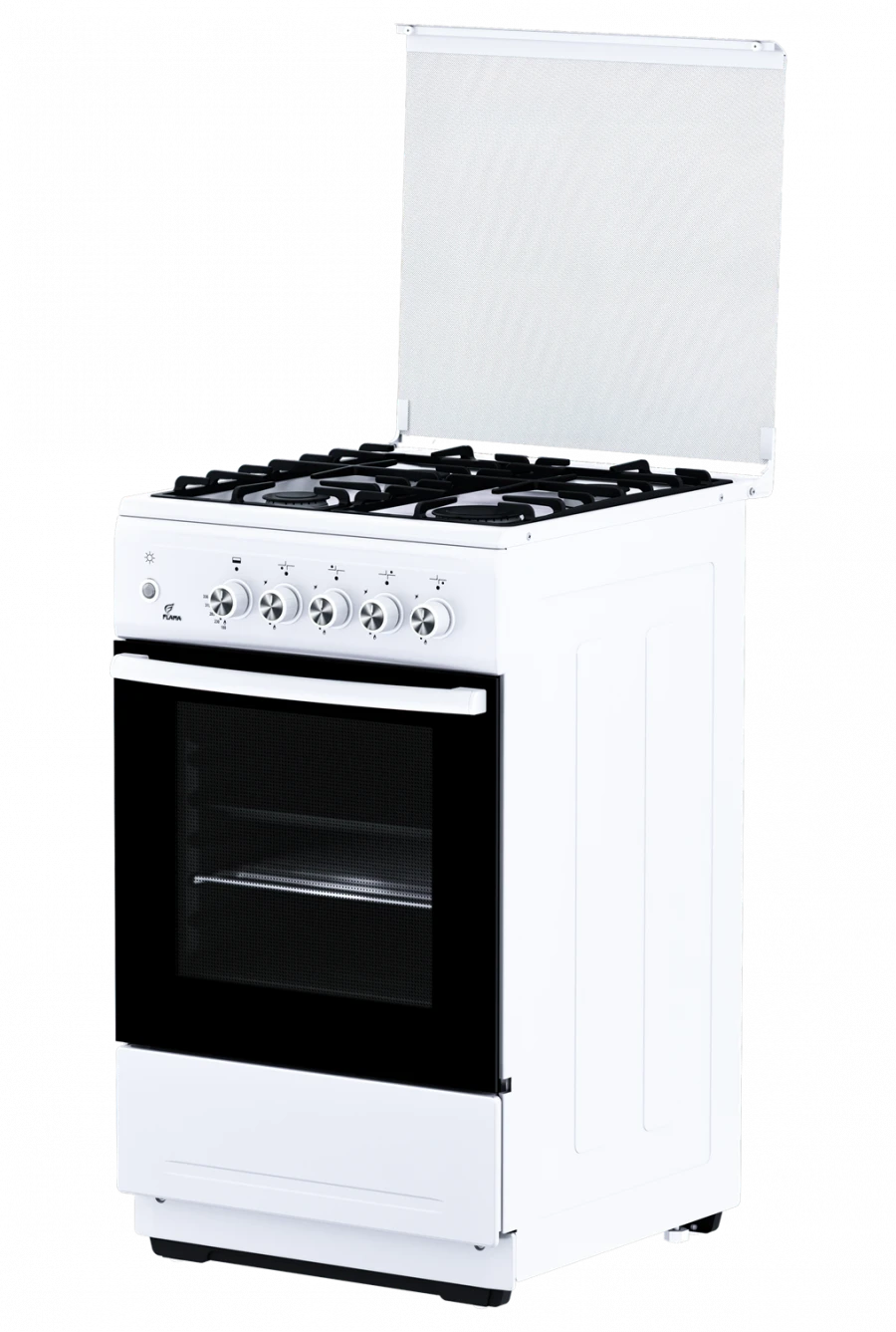 4-Burner Gas Stove with Oven Control - Flama N FG 24241
