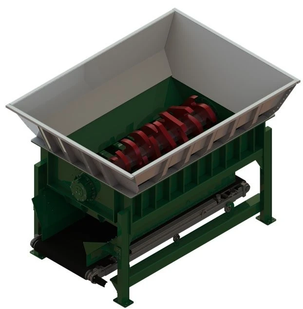 Stationary Shredder for Material Processing, Model TT-2200 U1S