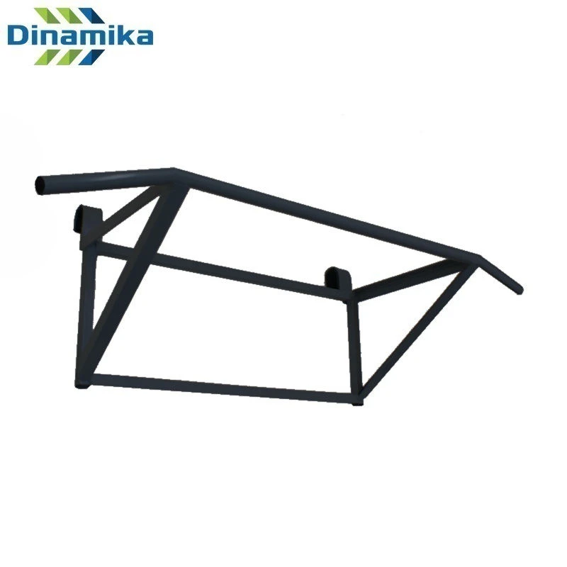 Wall-Mounted Pull-Up Bar with Curved/Straight Handles