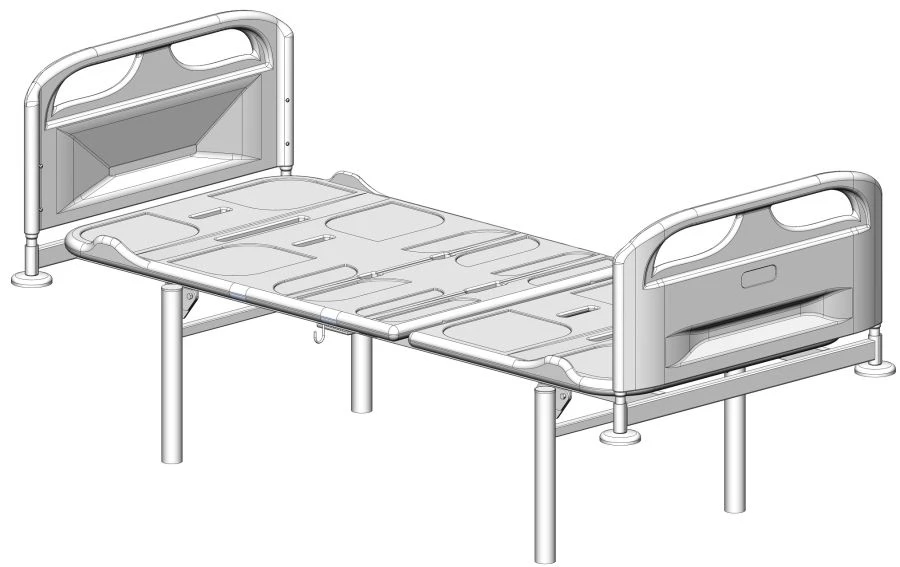 Multifunctional Hospital Bed with Headrest, Model MSK-3105E
