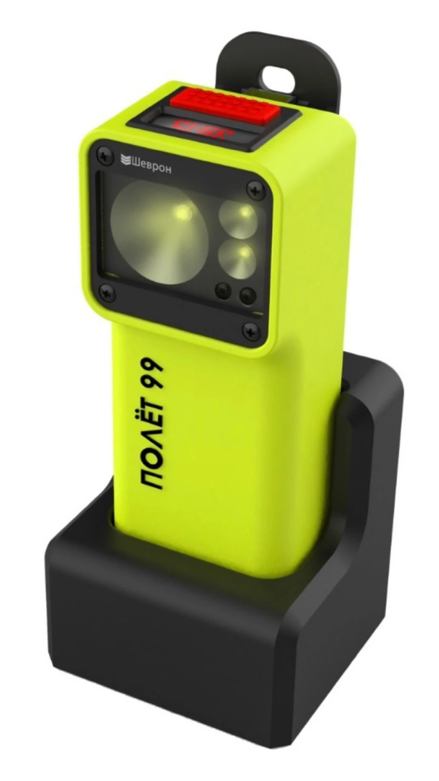 Professional Chevron Flashlight "Polet 99" - Impact Resistant