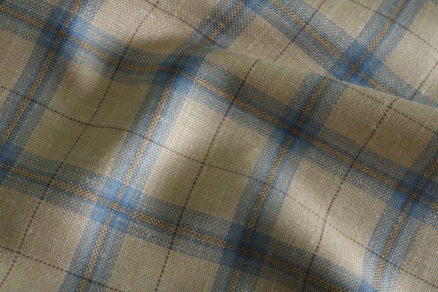 Half-Wool Suiting Fabric 19c84cAR-DY, Color 3-3