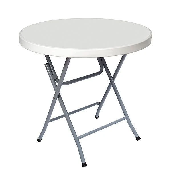 Folding Bar Table with White Top STB80
