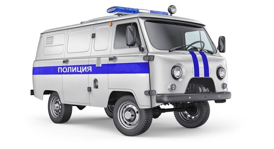 UAZ 396222 Vehicle for Law Enforcement Operations
