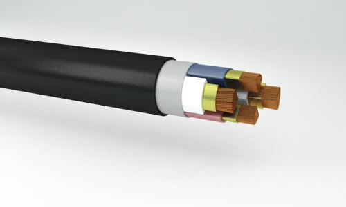 Fire-resistant Power Cables with Copper Conductors and Plastic Insulation