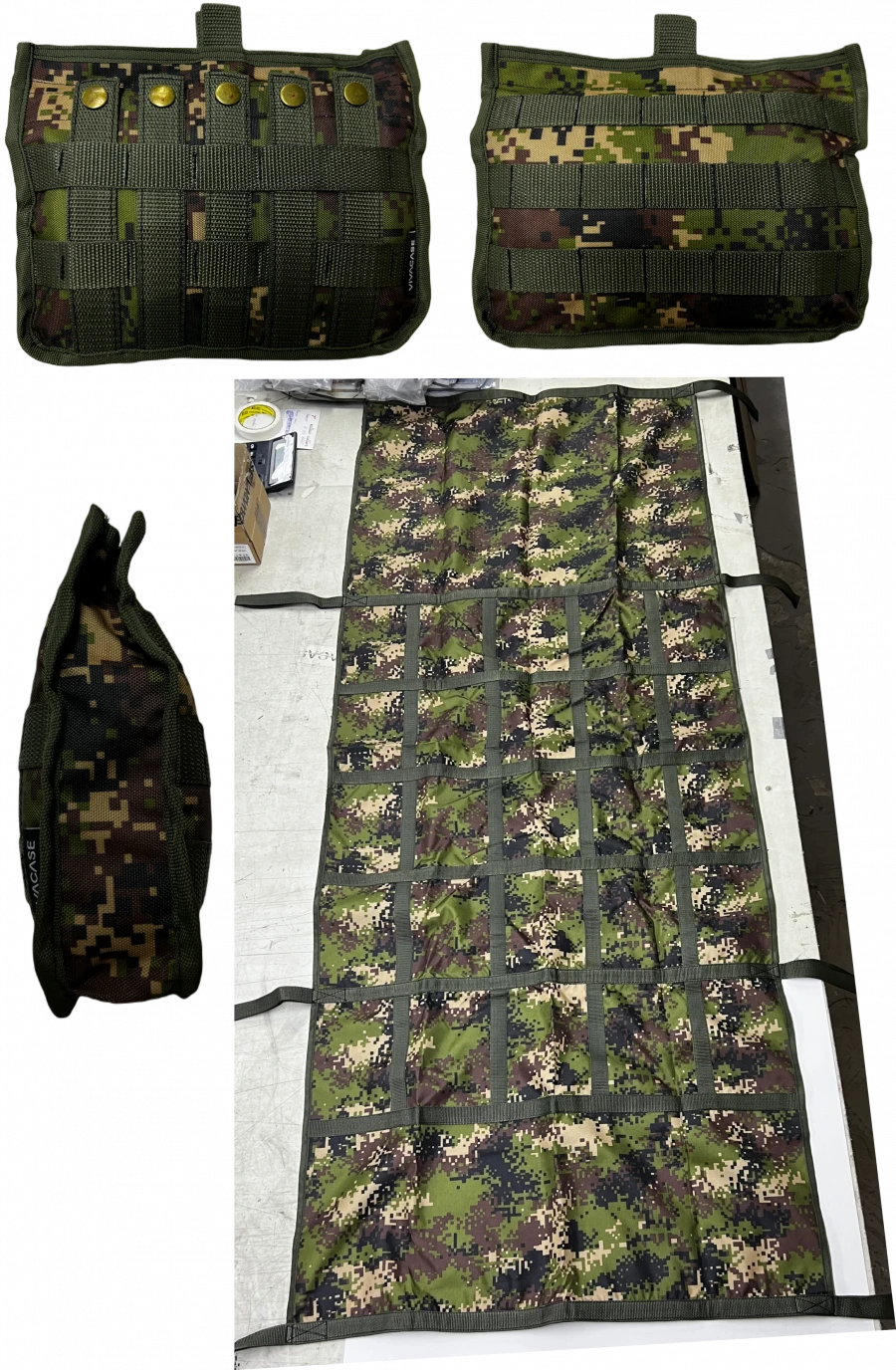 Emergency Evacuation Kit with Camouflage Stretcher (VAL-EEK01-com)
