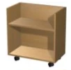 Mobile Drop Shelf for Lecture Room 550x300x560 mm
