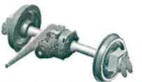 Special Drive Wheelset for Railway Construction 1024D.04.02.000