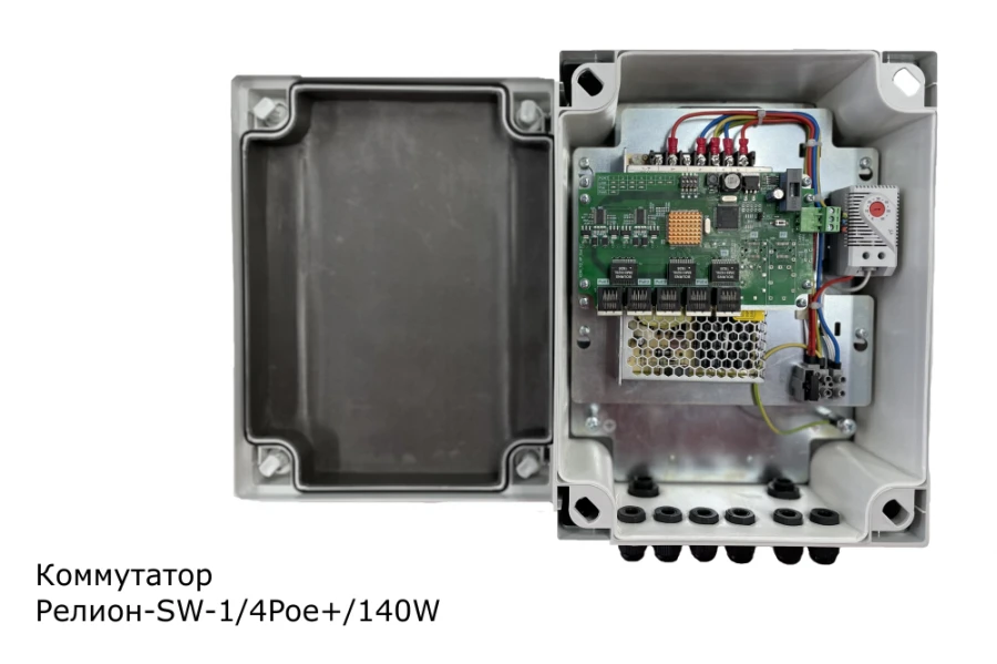 Industrial Managed Switch Relion-SW-1/4Poe+/140W