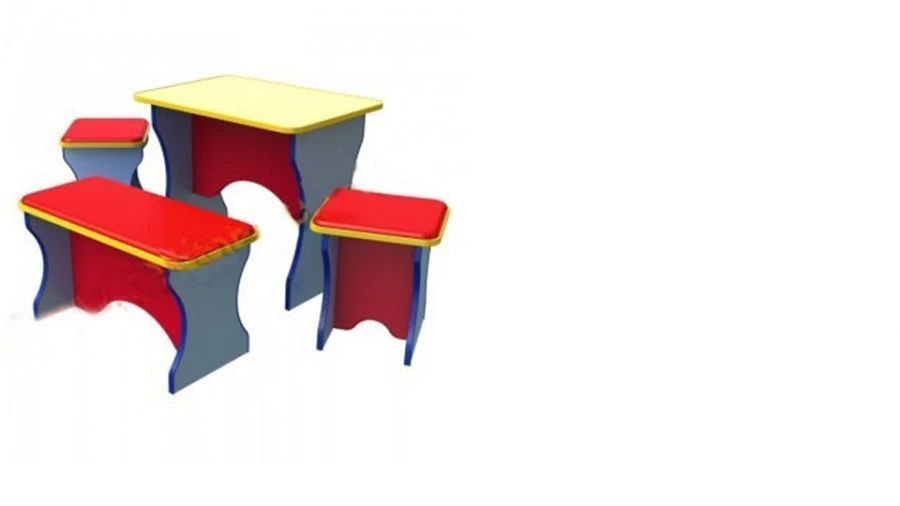 Garden Playset with Table and Benches - Dачник