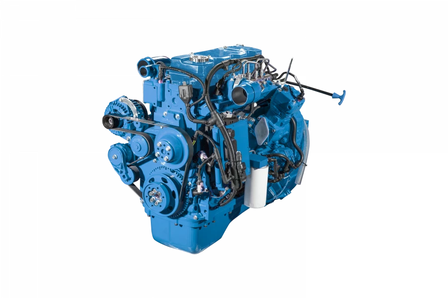 Turbocharged 4-Cylinder Diesel Engine KAMAZ 445.512-170