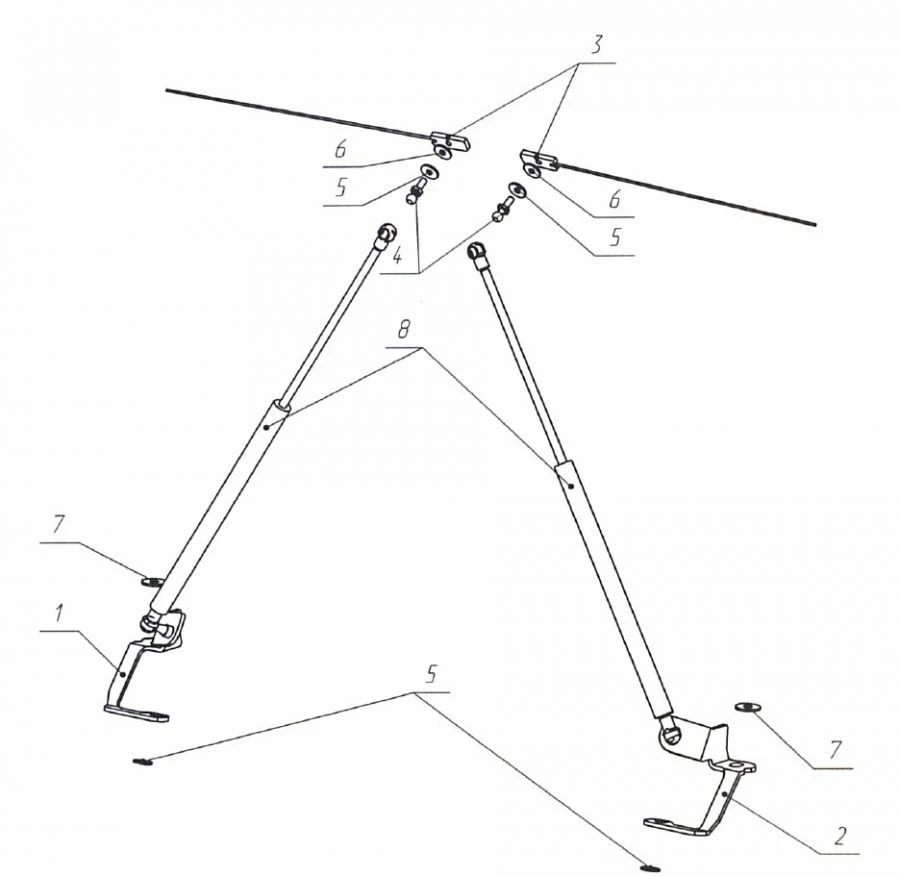 Smooth Hood Lift System for Hyundai Staria (2021-)