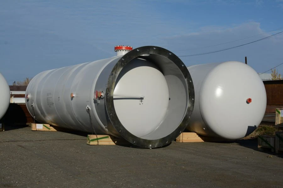 Nitrogen Receiver V63-35-3-50 for Compressed Gas Accumulation