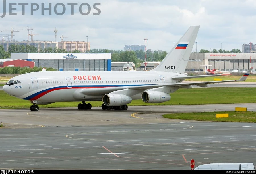 Technical Maintenance Service for Aircraft Il-96-300 No. 96019