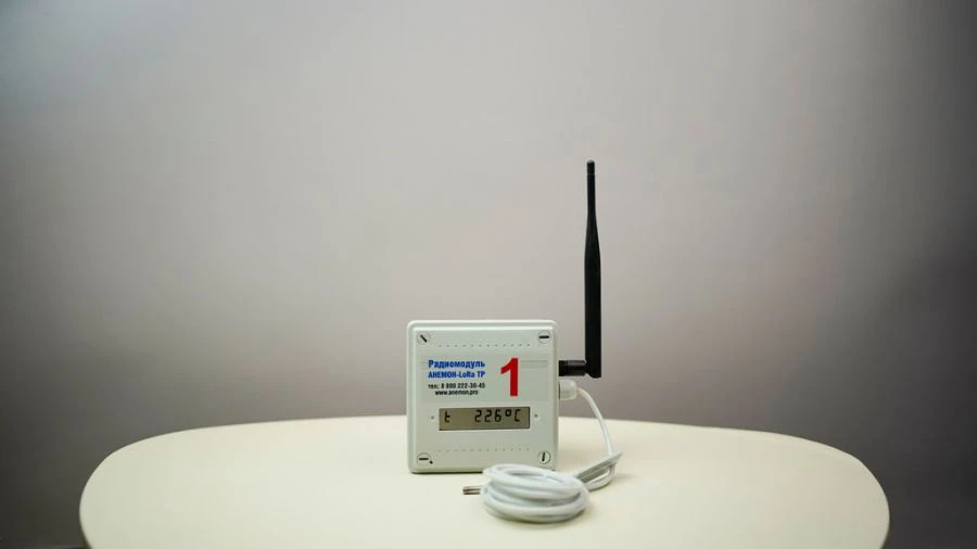 Anemon-LoRa TR Radio Module for PT100/100P Thermoresistor