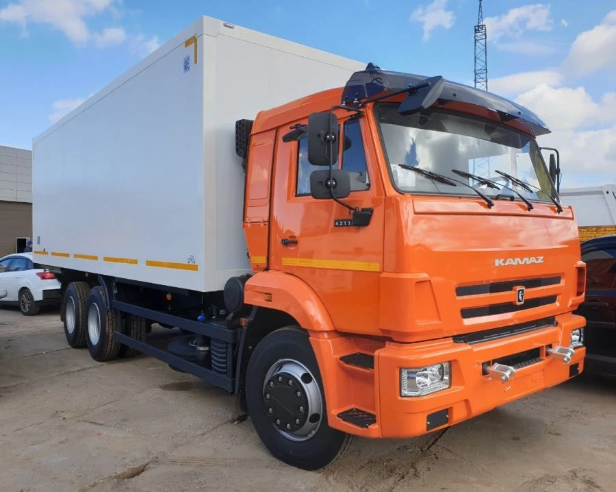 Bread Delivery Truck with Spark Ignition 67069V on KAMAZ 53605 Chassis