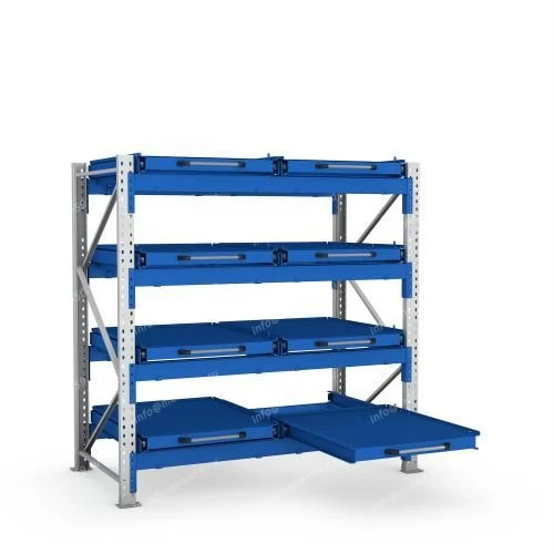 Rolling Platform Rack for Tool Storage, Model 1646