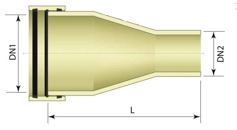 Fiberglass Reducer DN300-DN3000 PN1-PN32
