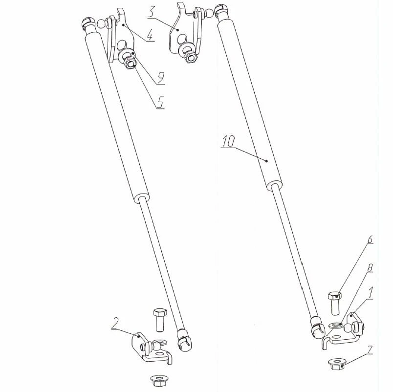 Smooth Hood Lift System for MITSUBISHI ECLIPSE CROSS (2021-)