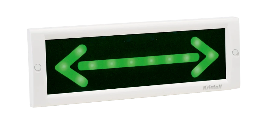 Emergency Fire and Security Light Indicator KRISTALL-24-DIN2