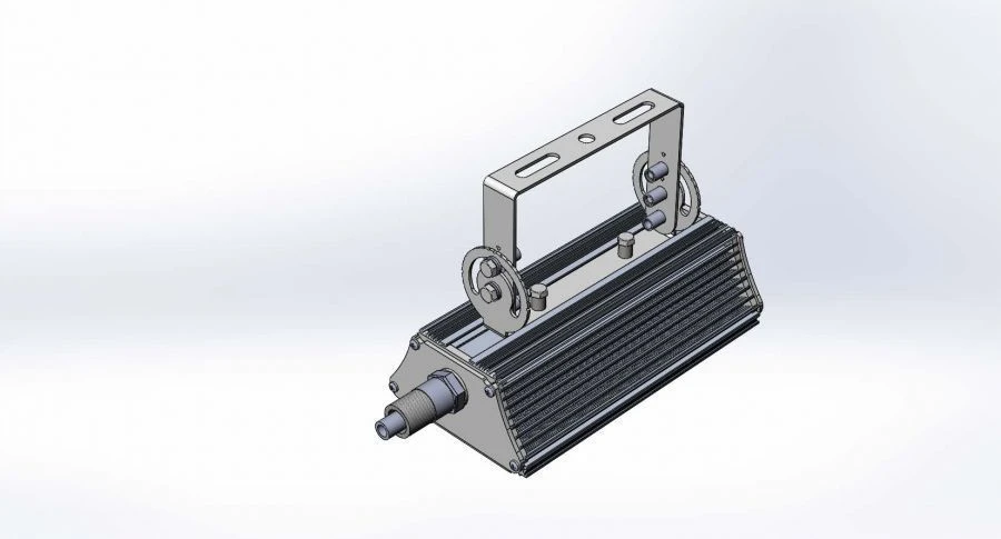 Explosion-Proof LED Light Fixture Sakhalin 40.13650.73 Ex T5 (KSS D Type) with Swivel Mount