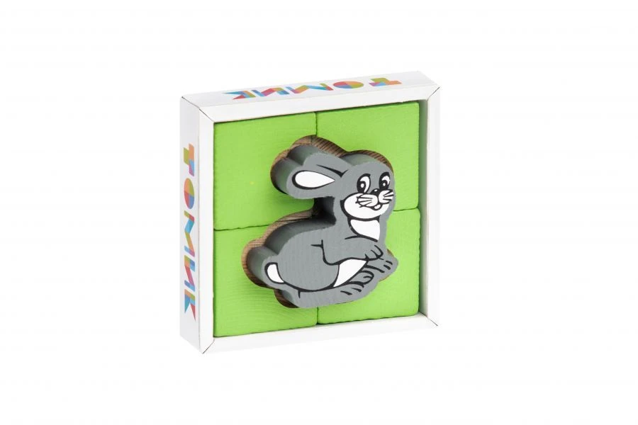 Bunny Puzzle Toy "Zayka" (5 Pieces) Model 1-01