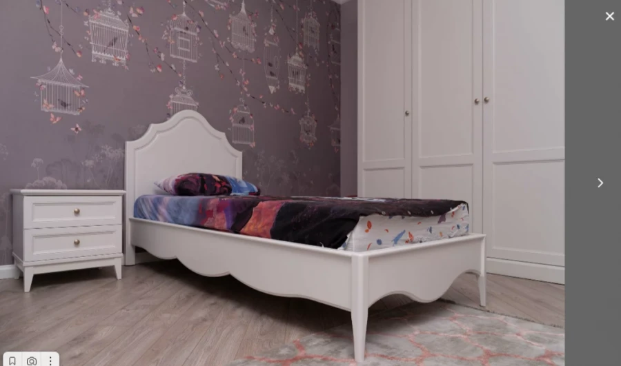 Wooden Children's Bedroom Set Lorry Complete