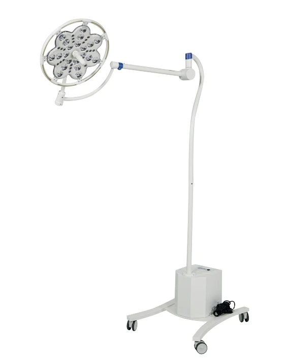 Mobile Surgical Lamp "EMALLED 300 P" with Emergency Power Supply