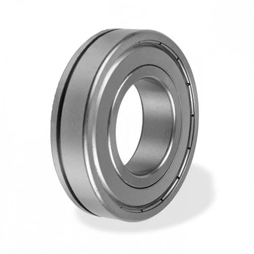 Radial Ball Bearing with Groove on Outer Ring and One Shield