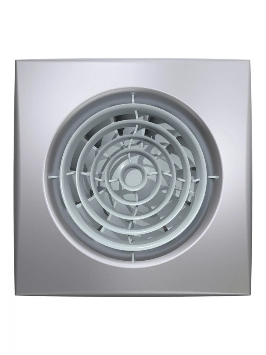 AURA 5C Gray Metal Exhaust Fan with Backdraft Damper