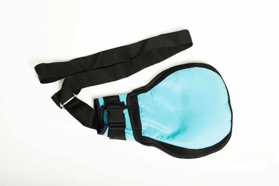 Cotton Fabric Fixing Mitten with Polystyrene Ball Filling