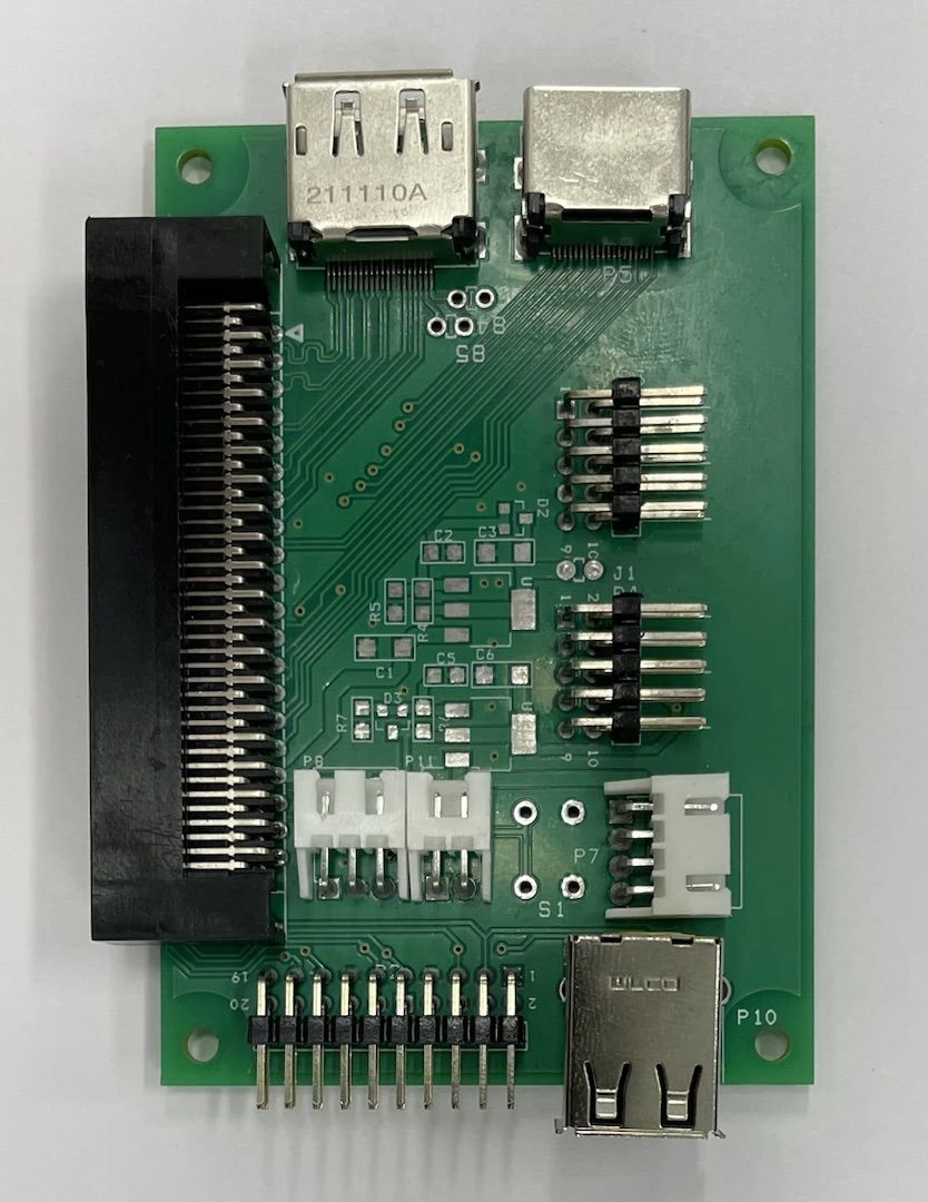 Backplane Cross-Plate for Computing Module TCNR.98000.01.00.000