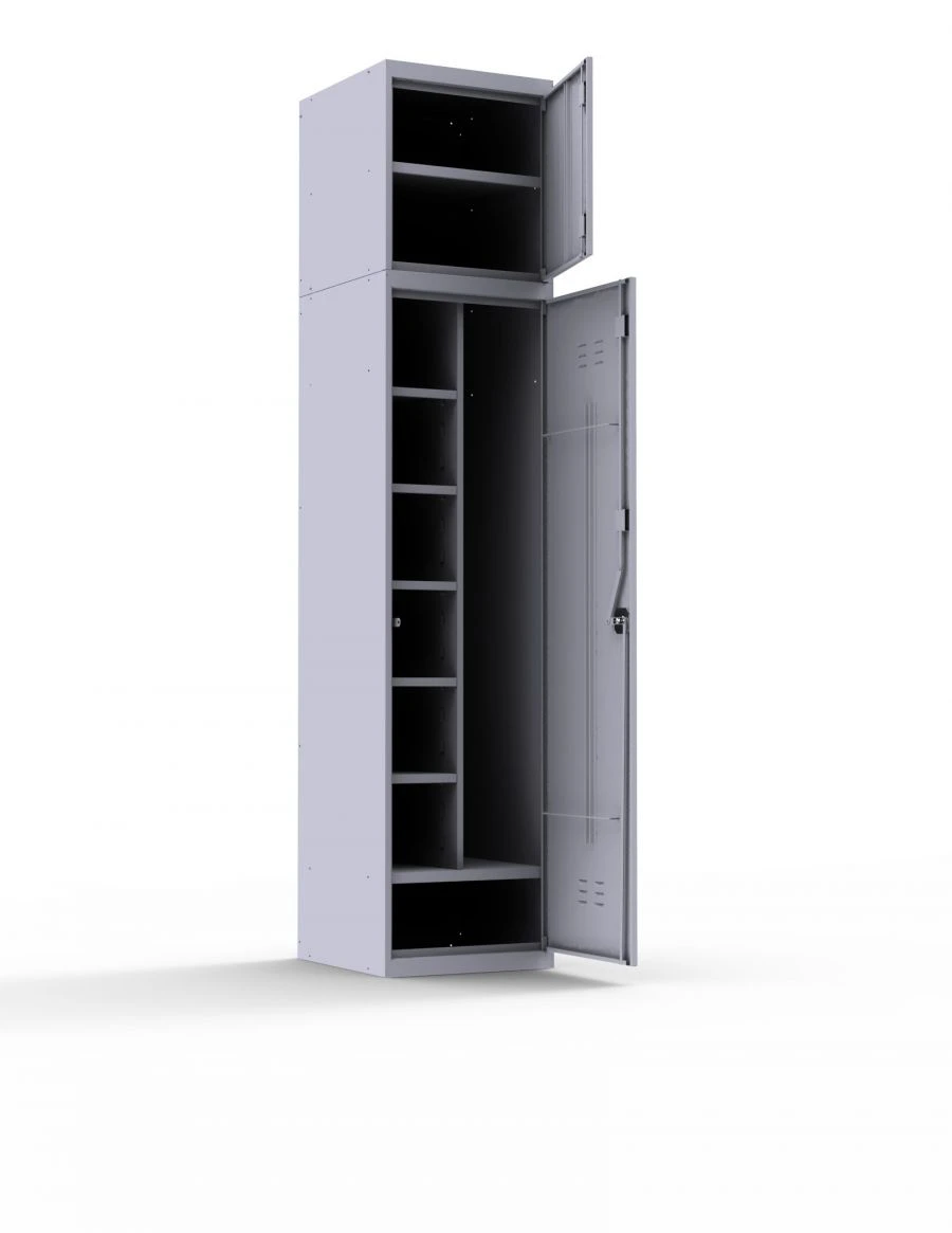 Universal Metal Wardrobe Type A-F, Size 2600x600x550 mm