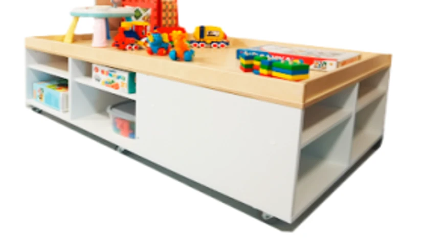 Mobile Gaming Table with Drawers ATT-906