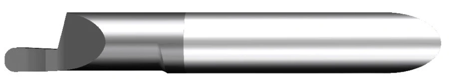 Carbide Insert ZFR.6-62L15-WR150 M20P for Internal Radius Grooves