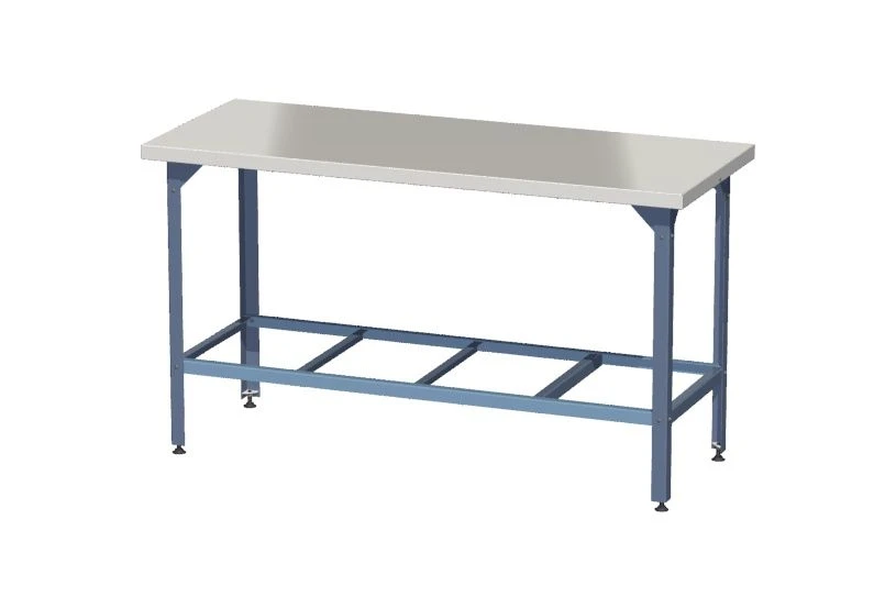 Stainless Steel Production Table SRP Island Model