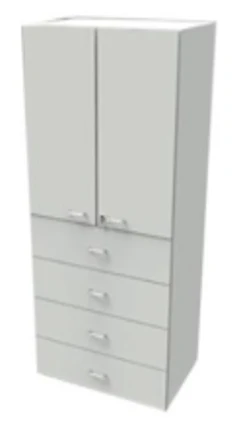 Laboratory Cabinet with Drawers ATT-1097