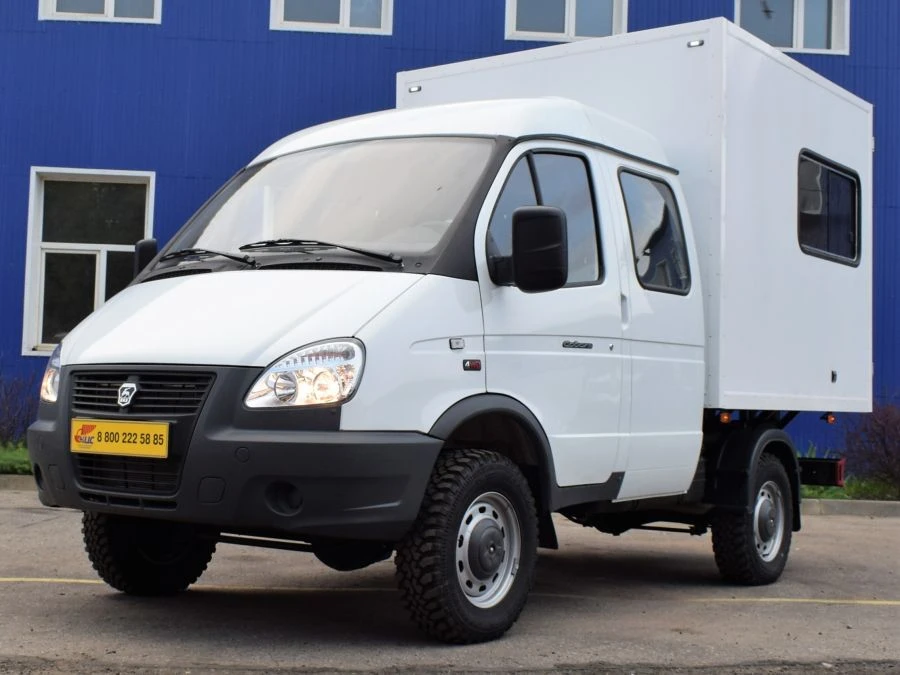 Diesel Freight Trucks for Hazardous Cargo - Models 5796R1, 5796R6, 5796RB on GAZ Chassis