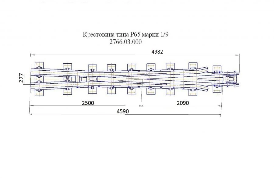 R65 Type Crosspiece Mark 1/9 Project 2766.03.000