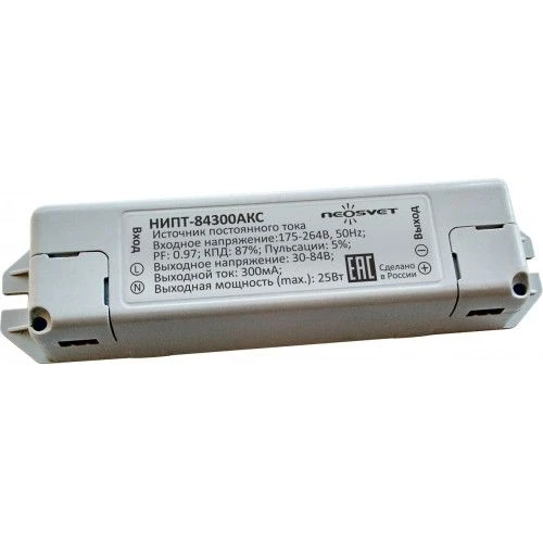 Slim Series 25W DC Power Supply NIPT-84300AKS