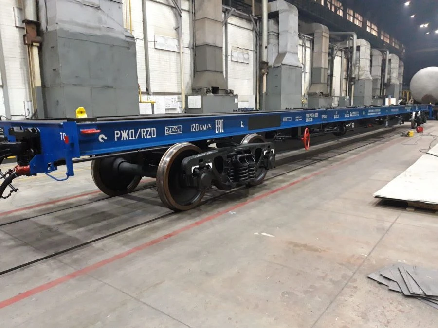 Heavy-Duty Container Transport Flatcar 13-2162
