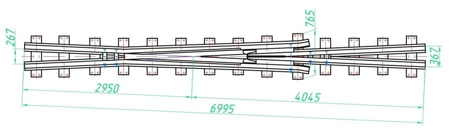 Crosspiece Type R65 Mark 1/11 (Project 2718.03.000)