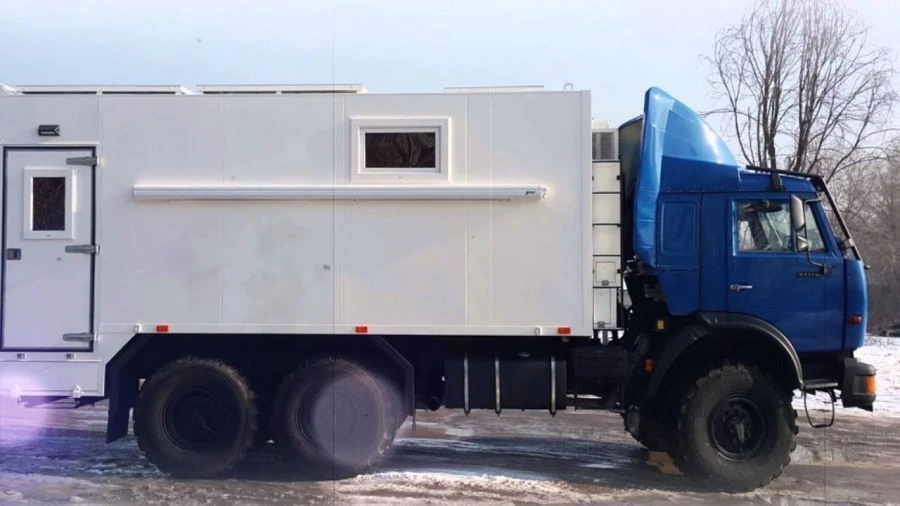 Diesel Truck with 6706 Engine, Model 67064L (Camper) on KAMAZ 5308 Chassis