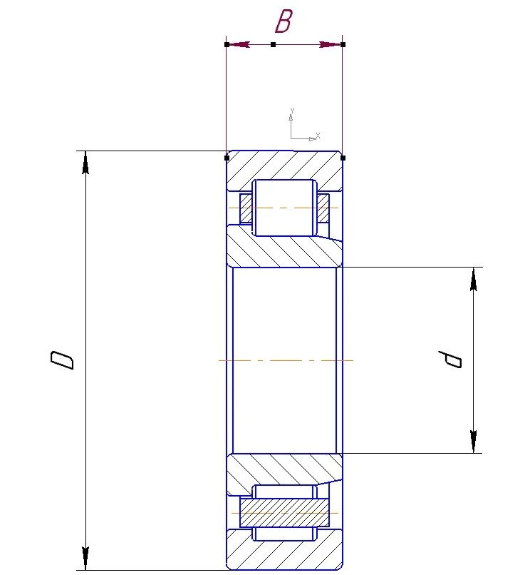 Rolling Bearing 6-42408K4 PM-ETU 100/1